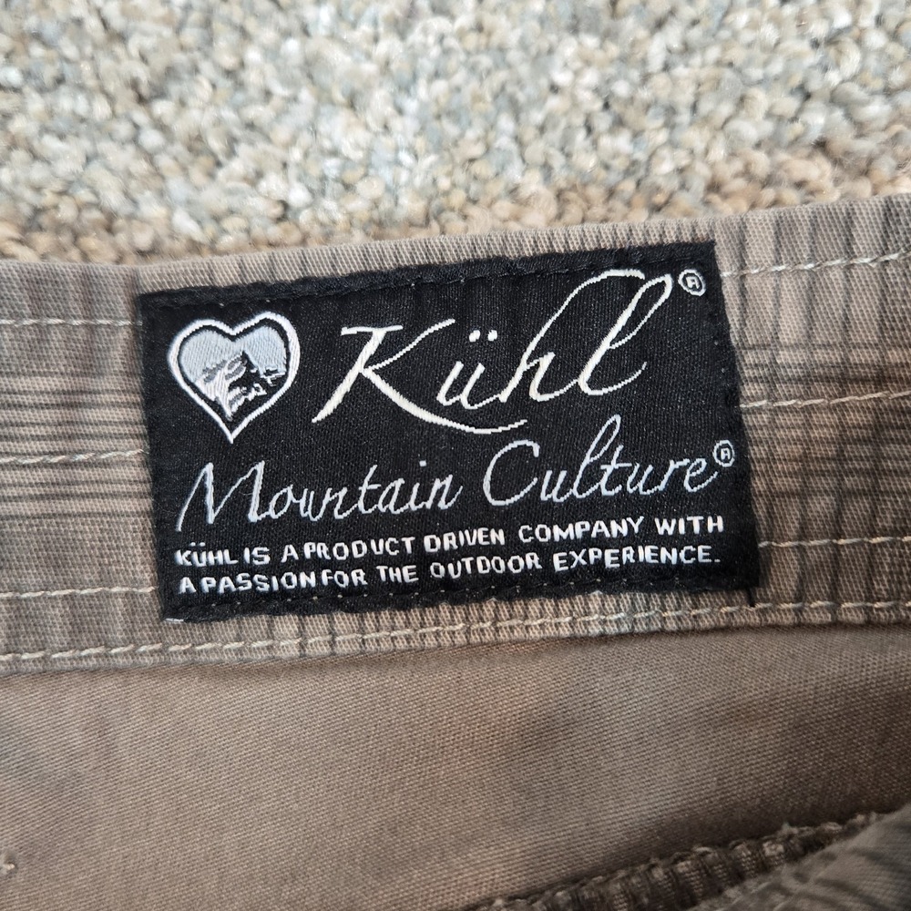 Kuhl Women's Outdoor Hiking‎ Pants Camouflage Size 6  Reg Plaid Katerina - Picture 7 of 10